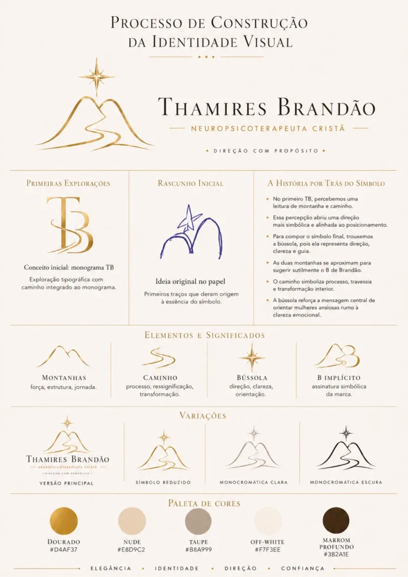 Processo de construção da identidade Thamires Brandão